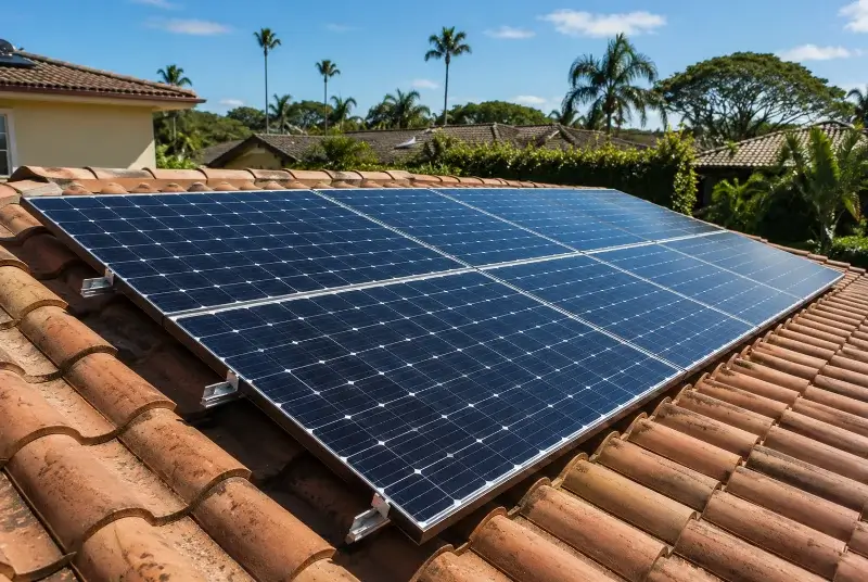 Installation de panneaux solaires à Monterfil